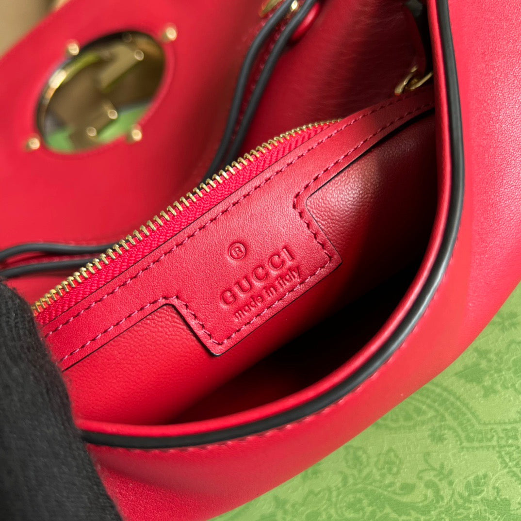 gg Blondie Shoulder Bag Red For Women, Women&#8217;s Bags 11in/28cm gg‎